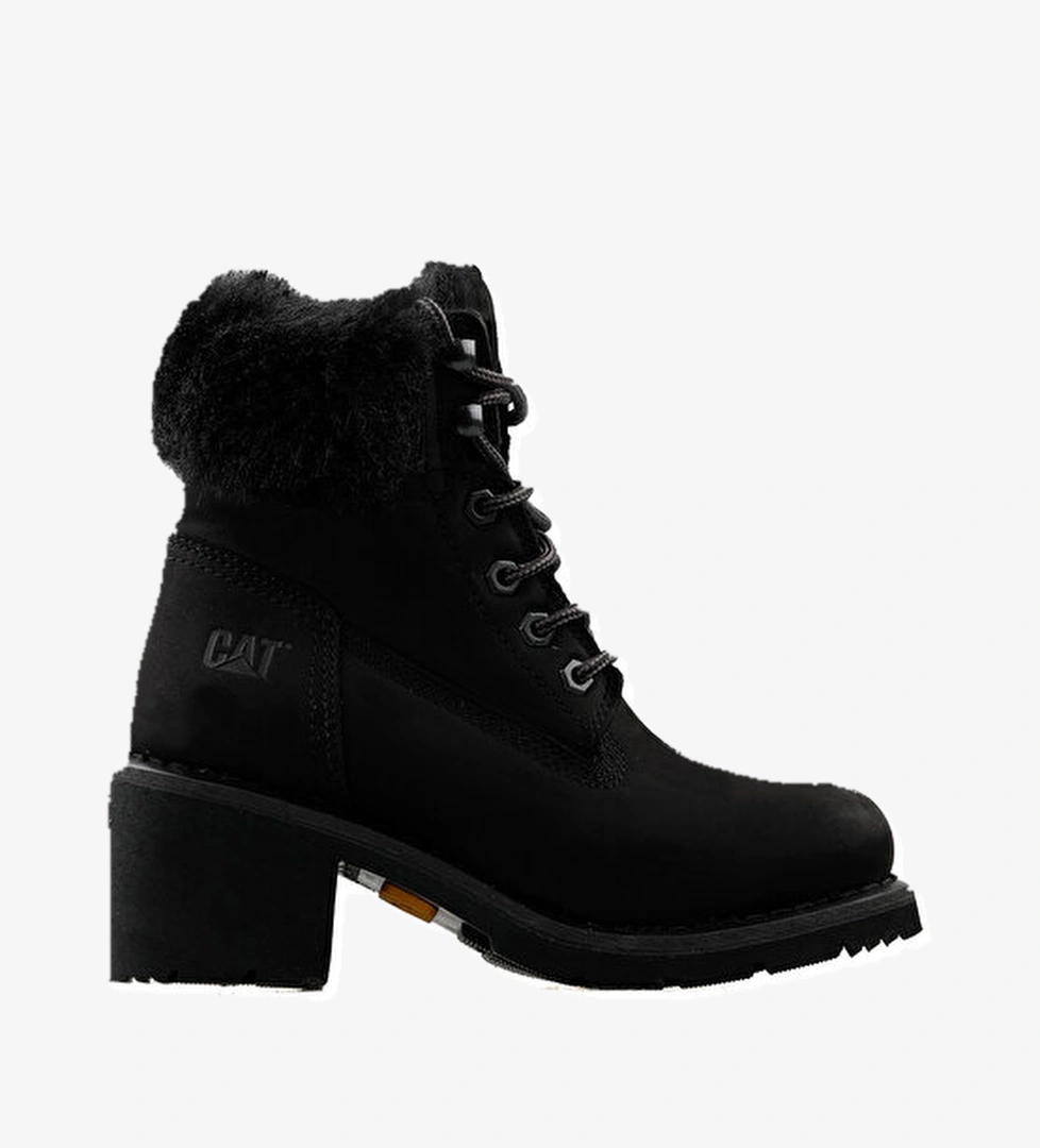 Cat Ayakkabı Bot 015Z101217 Nikki Black Nubuk - Görsel 1