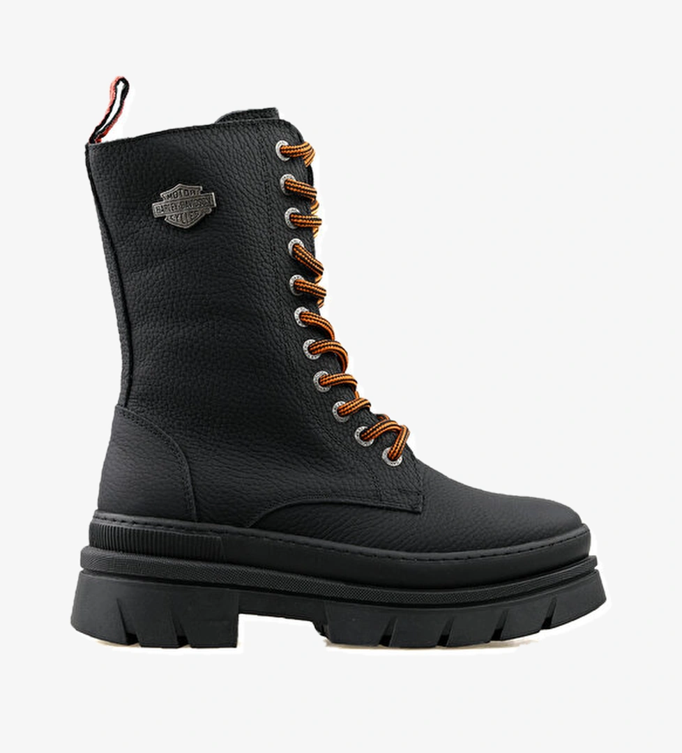Harley Davidson Ayakkabı Bot 021Z100661 Brigett Black M.Floater - Görsel 1