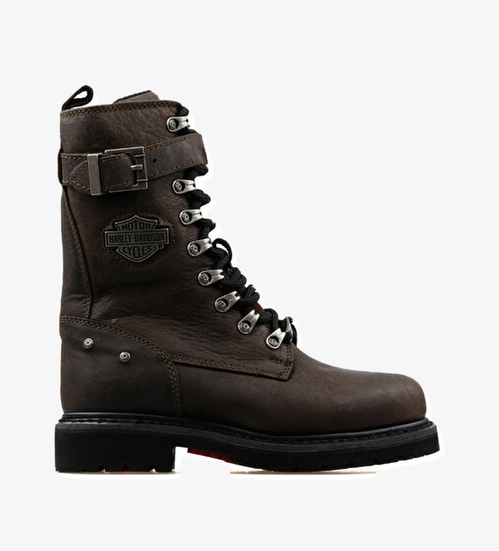 Harley Davidson Harley Davidson Ayakkabı Bot Gladis Olive Baskılı Deri model görseli