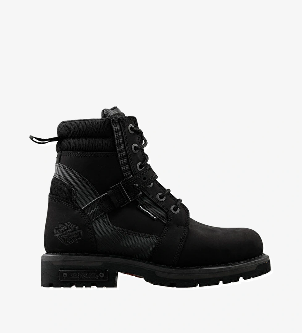 Harley Davidson Harley Davidson Ayakkabı Bot Franco Wp Black Nubuk model görseli