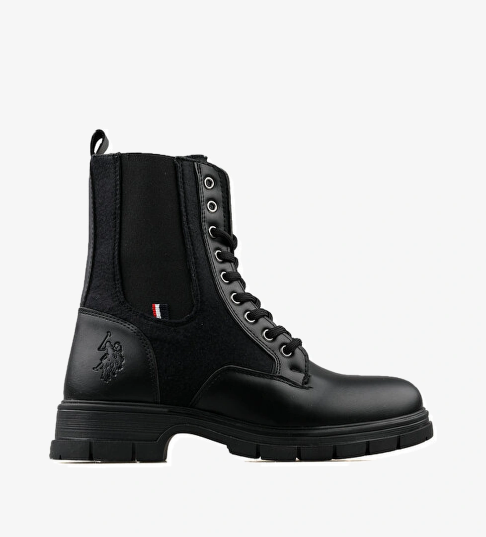 U.s.Polo Assn. U.s.Polo Assn. Siyah Ayakkabı Bot LEA 1PR | Korayspor Siyah - 1. görsel