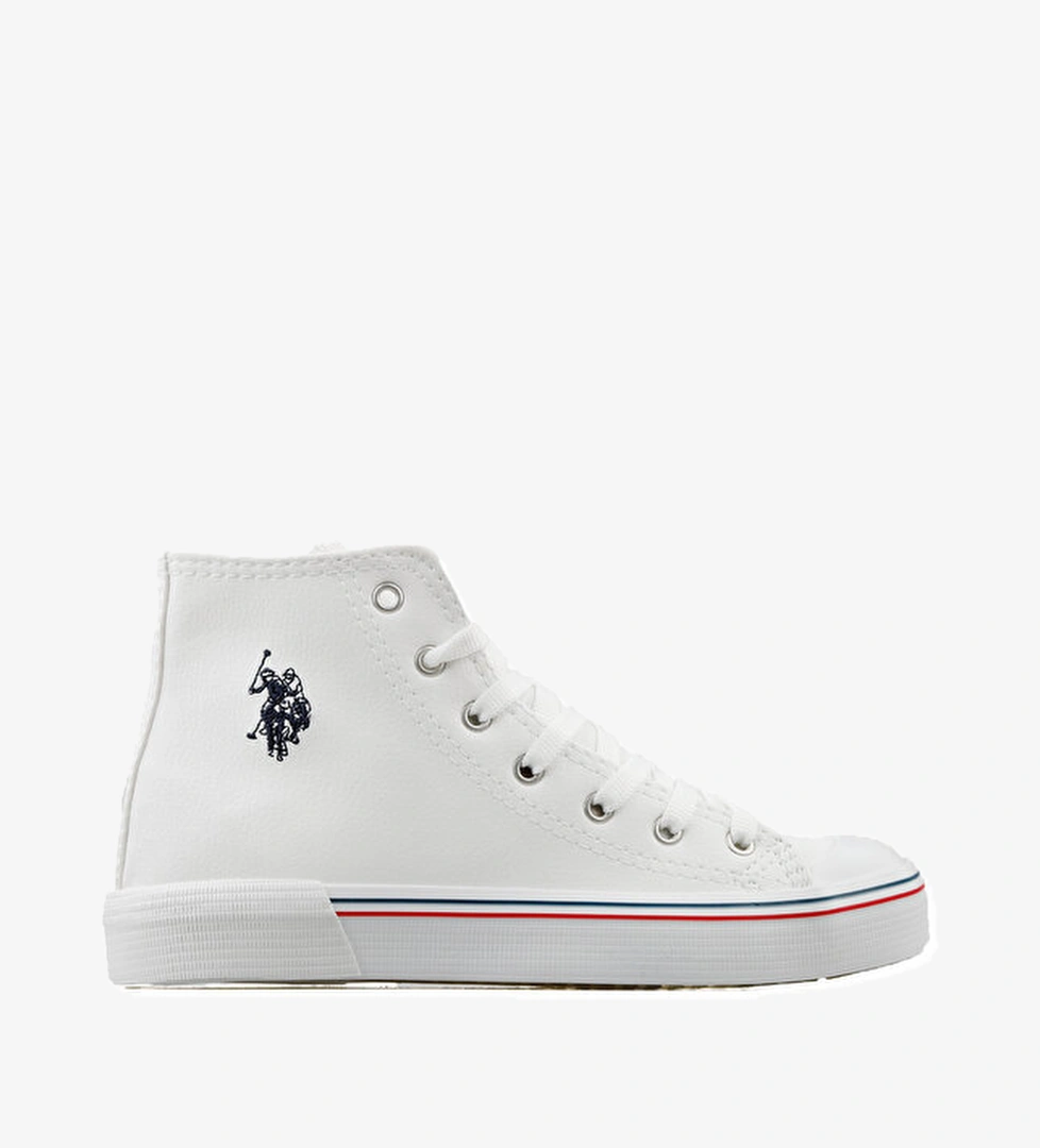 U.s.Polo Assn. Ayakkabı Günlük Penelope High Wt 2Pr Beyaz - Görsel 1