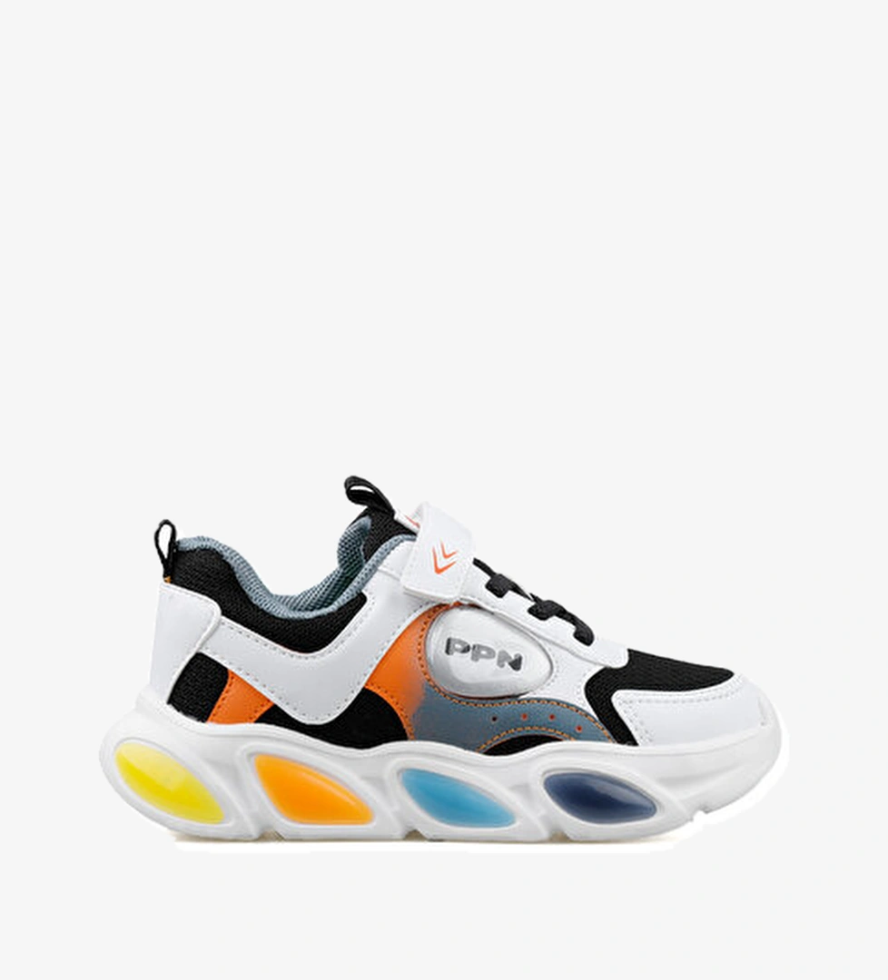 Pepino Pepino Ayakkabı Günlük 1901 PATIK SIYAH BEYAZ TURUNCU model görseli