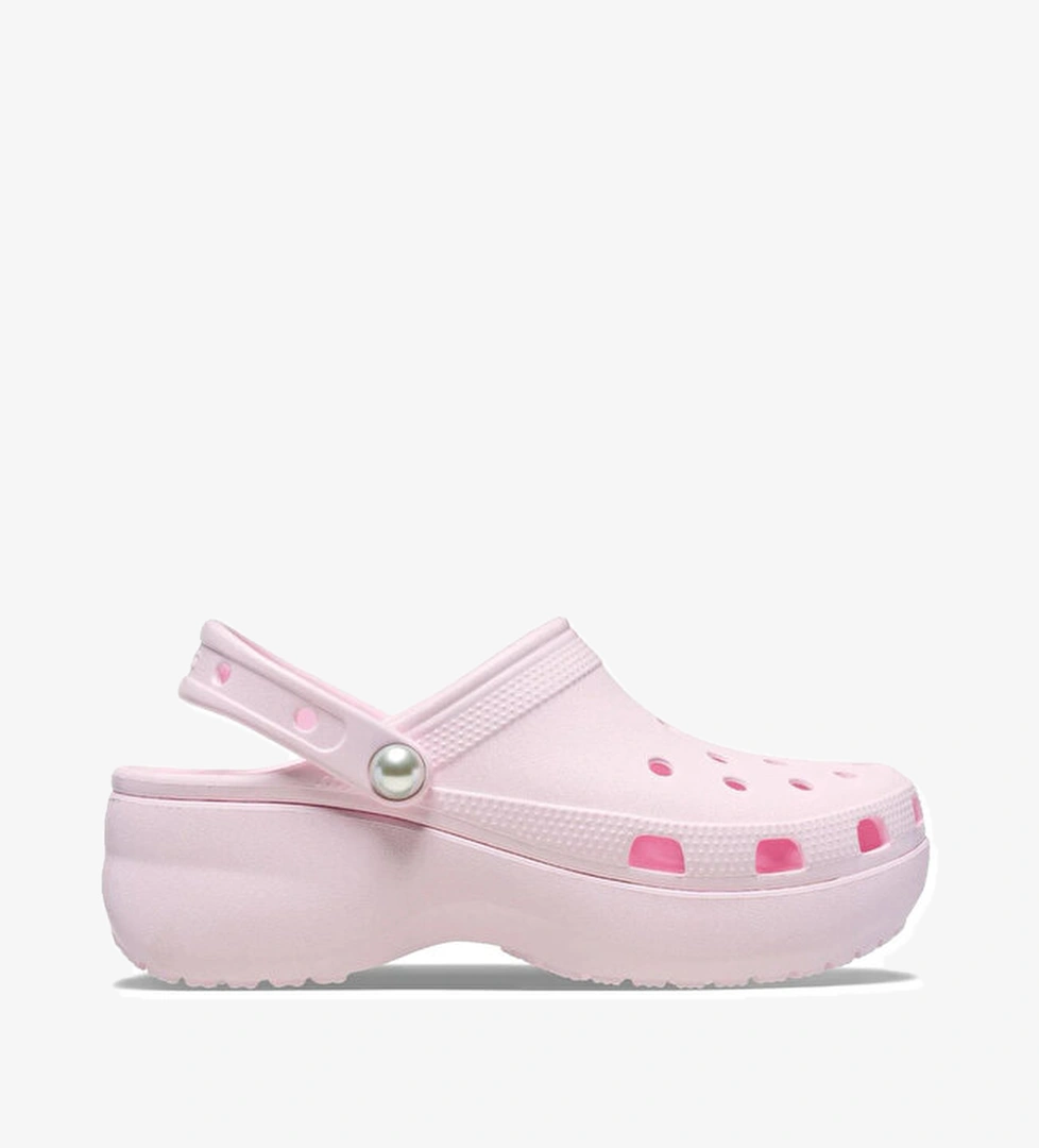Crocs Ayakkabı Terlik CLASSIC PLATFORM PEARL CLOG