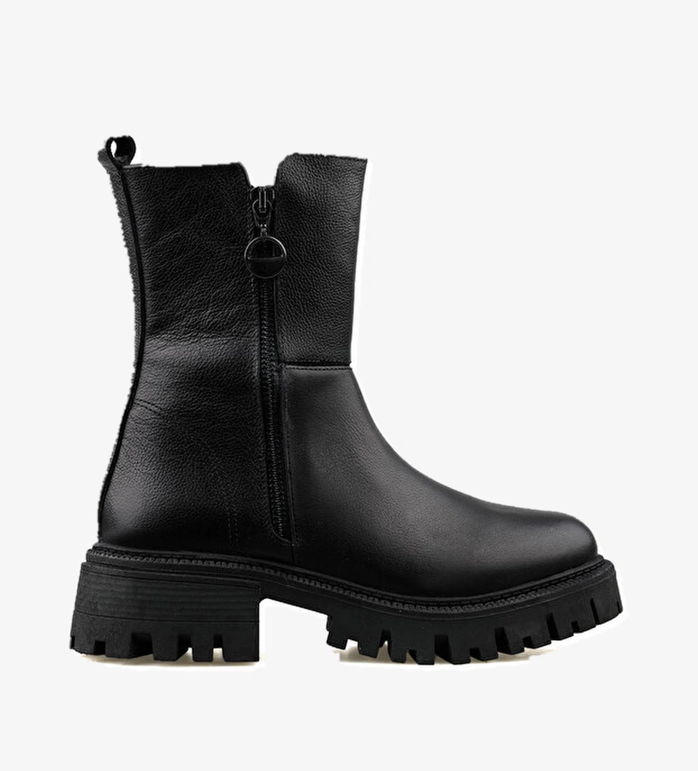 Castle Black Ayakkabı Bot 23782 1 Siyah - Görsel 1