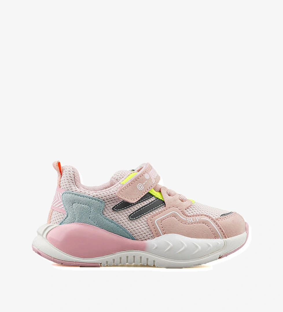 Jump Ayakkabı Günlük 27016 P F Lt Pink Baby Blue Neon Green - Görsel 1