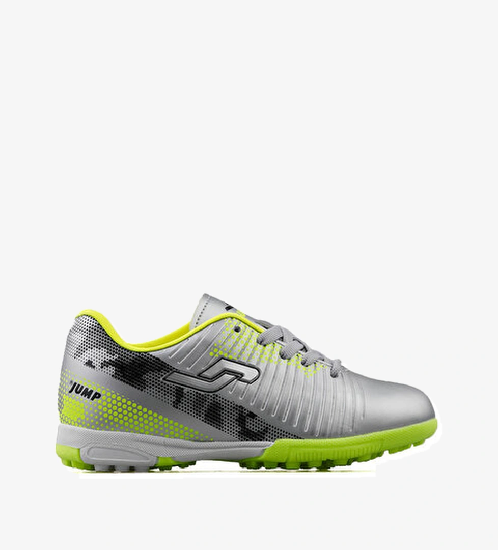 Jump Futbol ayakkabısı Halı Saha 27889 Silver Neon Green - Görsel 1