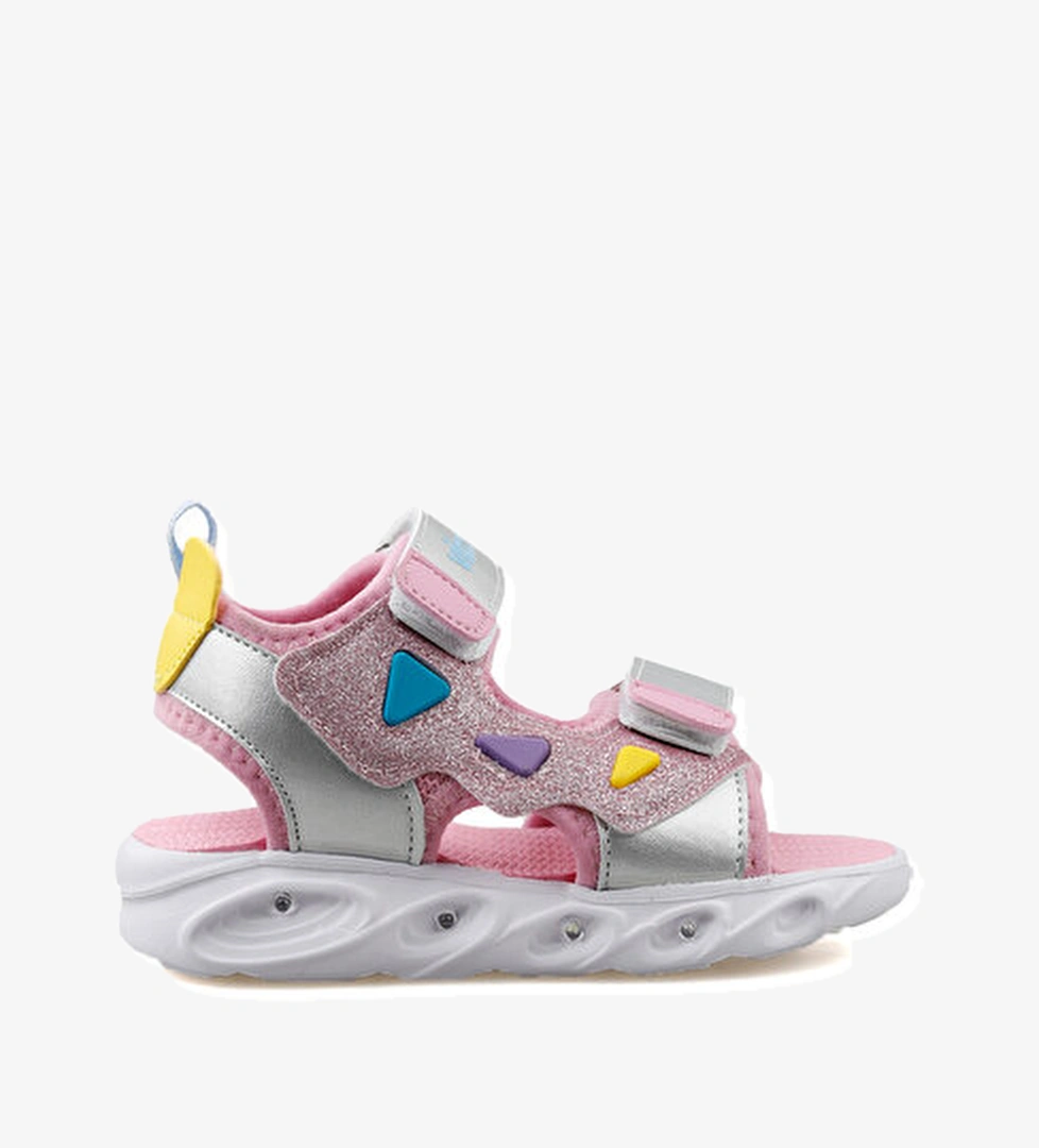 Vicco Vicco Hilda Ayakkabı Işıklı Günlük Kız Okul Hi̇lda Öncesi Pembe Sandalet model görseli