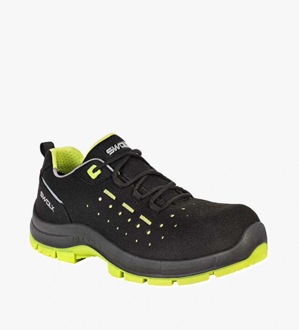 Swolx Swolx Ayakkabı İş Güvenlik Suet Microfiber-S1P model görseli