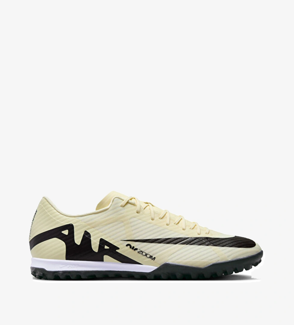 Nike Nike Krem Futbol ayakkabıları TF (Halı Saha) Mercurial Zoom Vapor 15 Academy Tf Korayspor'da! Krem - 1. görsel