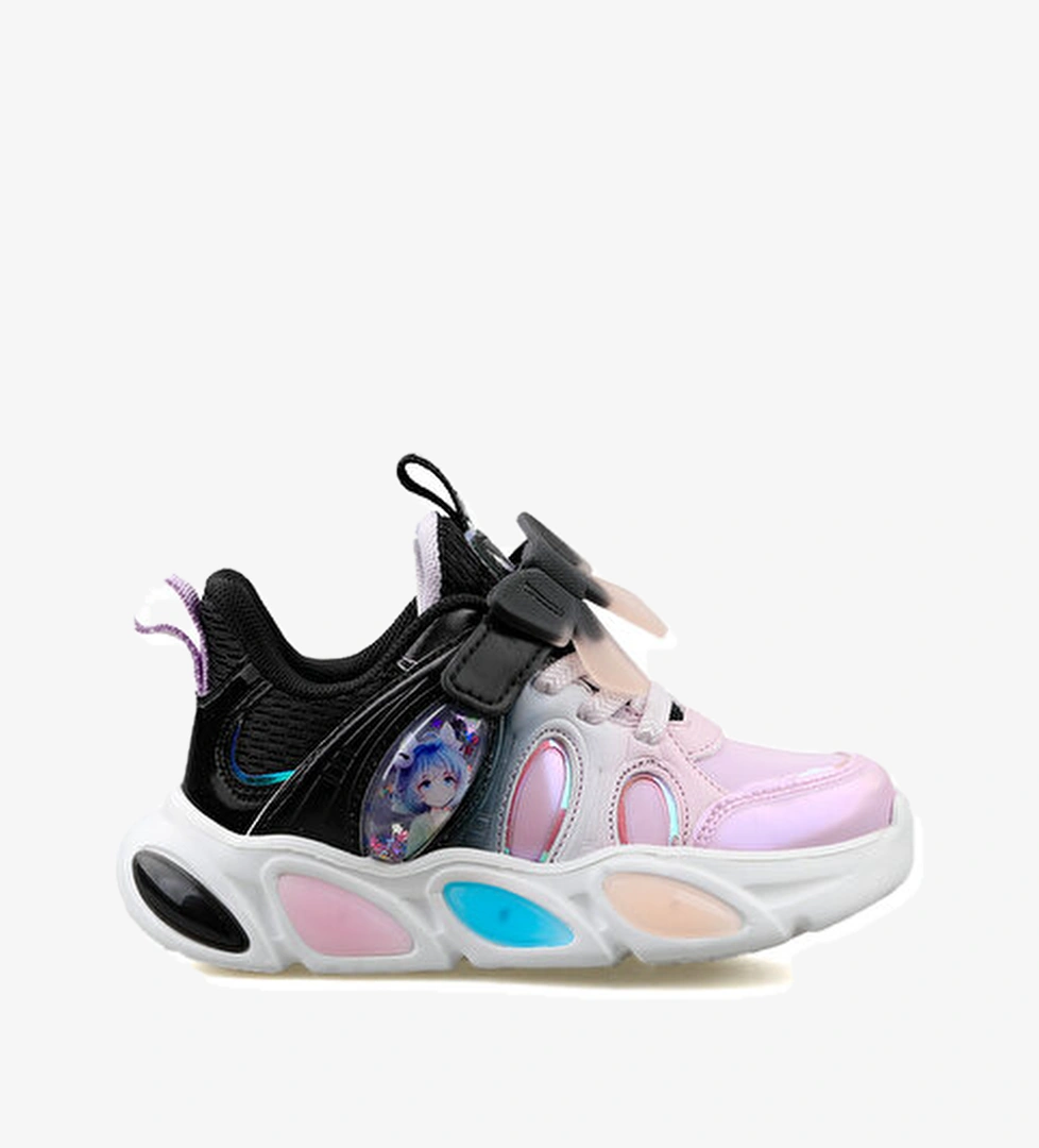 Pepino Ayakkabı Günlük Fk24 1830 Lila Siyah - Görsel 1