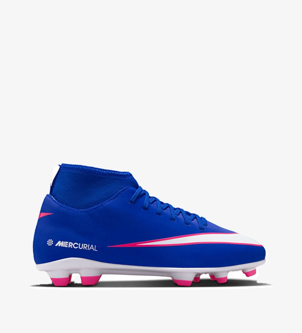 Nike Nike Mavi Futbol ayakkabısı Kramponlar JR MERCURIAL SUPERFLY 10 CLUB FG/MG Korayspor'da! Mavi - 1. görsel