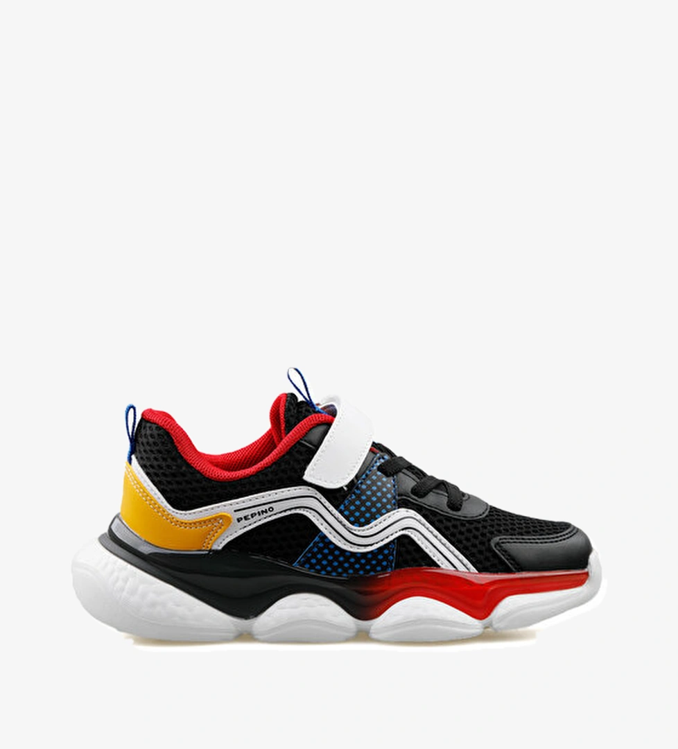 Pepino Pepino Ayakkabı Günlük Py24 1651 Siyah Kırmızı Sarı model görseli