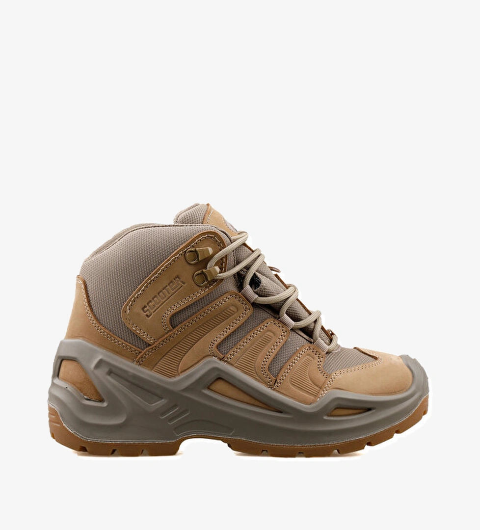 Scooter Scooter Ayakkabı Outdoor Ayakkabısı Nubuk Bej model görseli