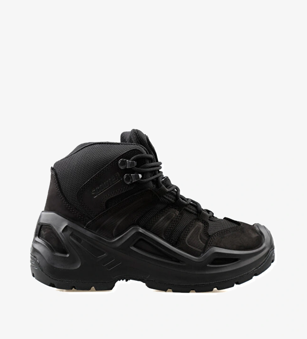 Scooter Scooter Ayakkabı Outdoor Ayakkabısı Nubuk Siyah model görseli