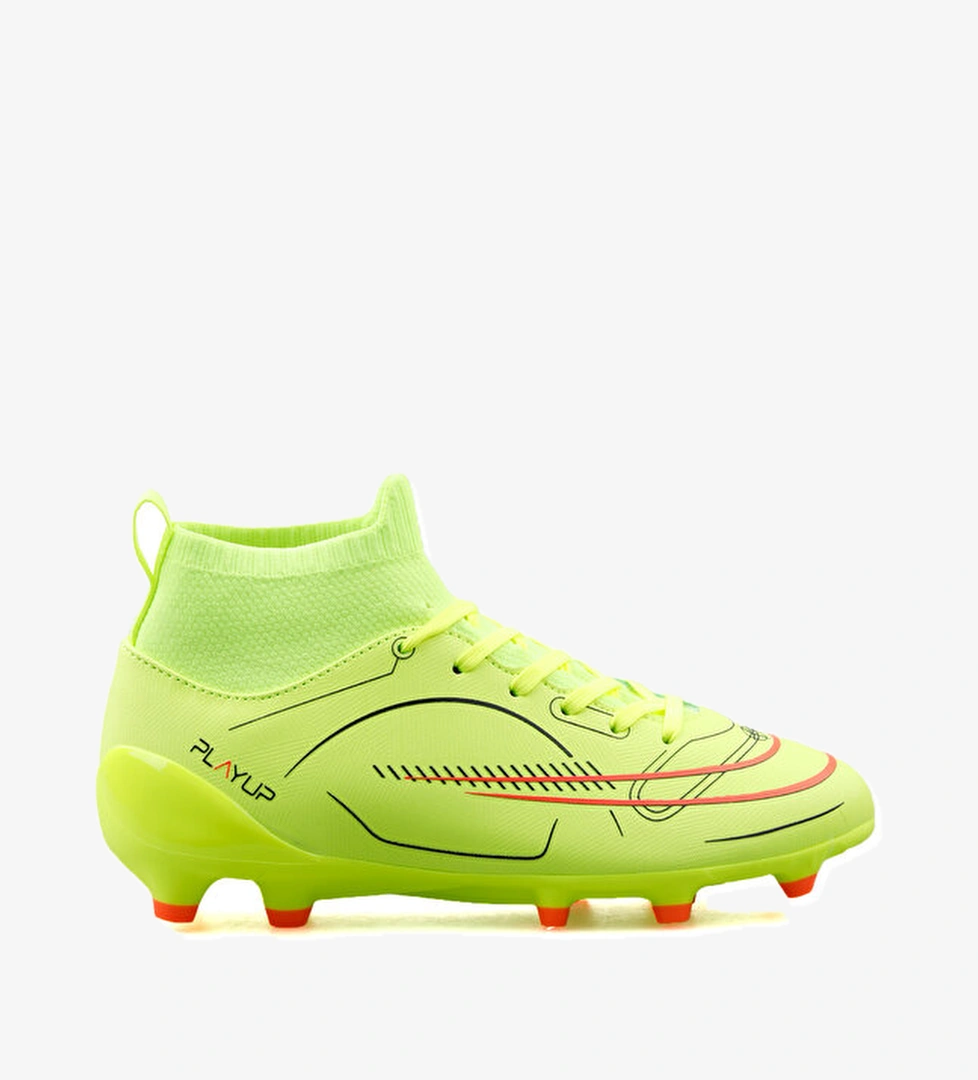 Playup Futbol ayakkabısı Kramponlar Gk 241 132 Neon Sarı - Görsel 1
