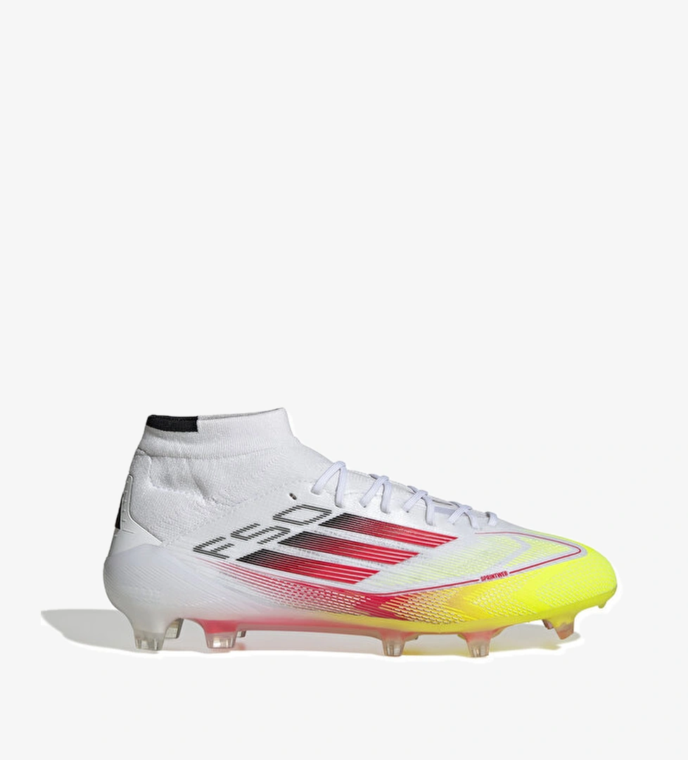 Adidas Adidas Futbol Ayakkabısı Kramponlar Çocuk F50 Beyaz Elite Fg Çim Saha Mid Kramponu W model görseli