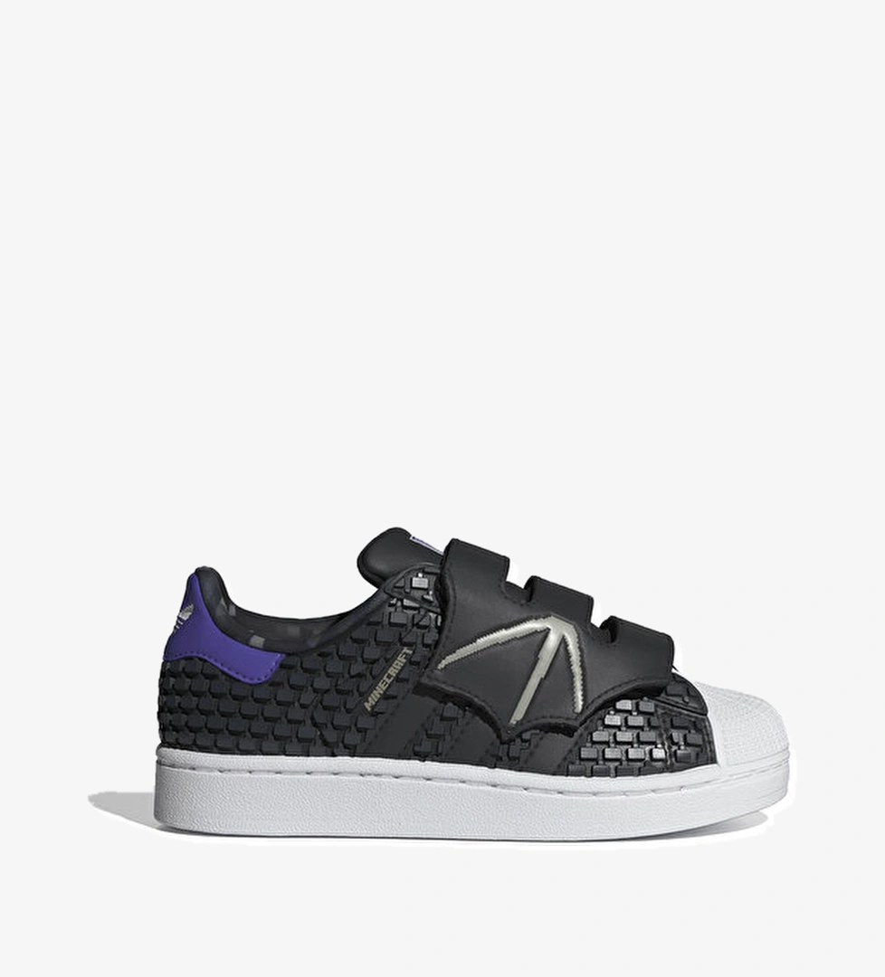 Adidas Adidas Siyah Ayakkabı Originals Minecraft Superstar II Cf C Sneaker | Korayspor Siyah - 1. görsel