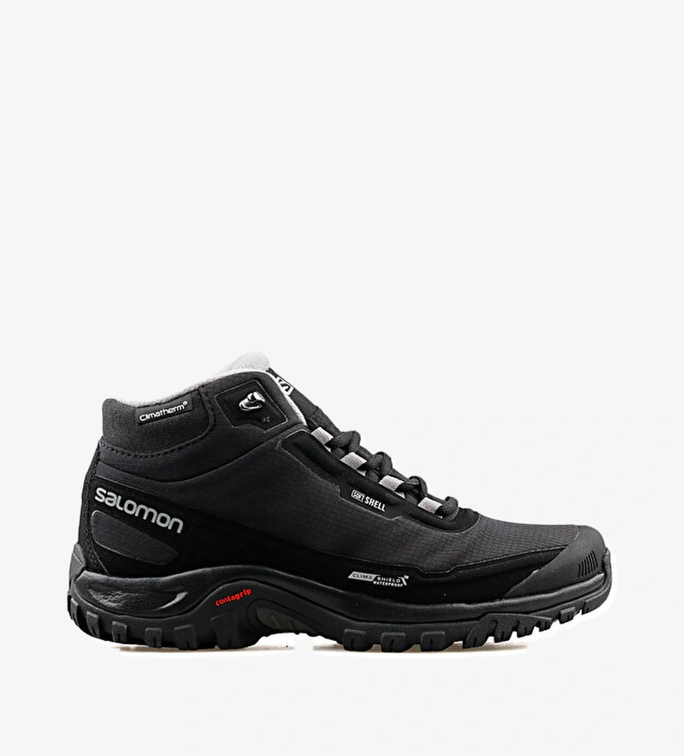 Salomon Salomon Siyah Ayakkabısı Trekking Bot ve Ayakkabıları Shelter Cs Wp Outdoor Ayakkabı | Korayspor Siyah - 1. görsel