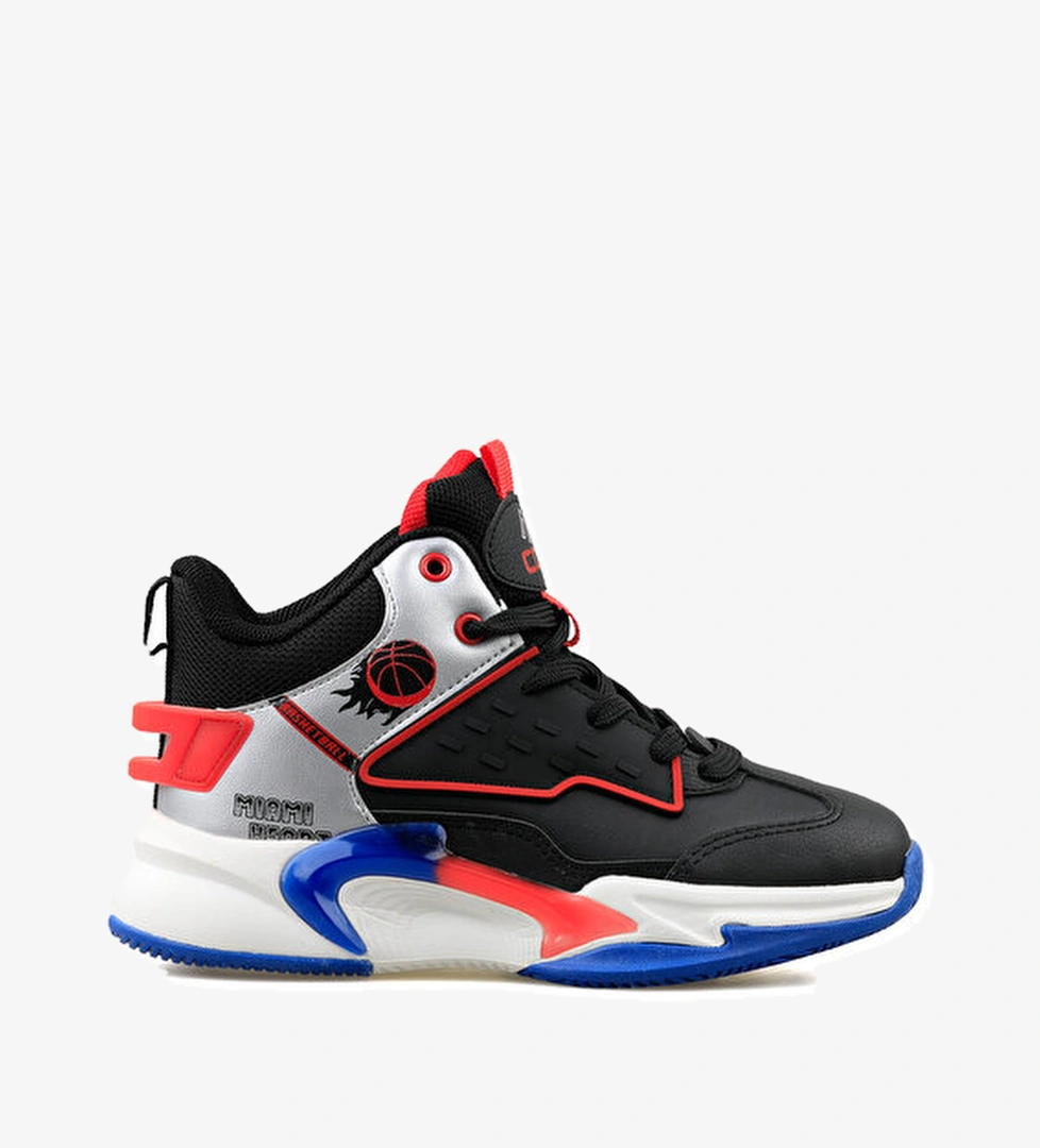 Cool Kids Cool Kids Ayakkabı Basketbol London Flt Siyah Kırmızı model görseli