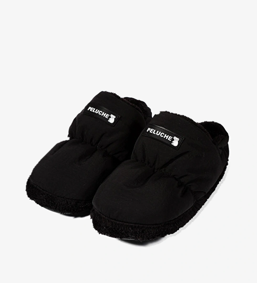 Peluche Peluche Siyah Ayakkabı Erkek Terlik Ev Black Parachute Terliği Par-esh Men Slipper model görseli
