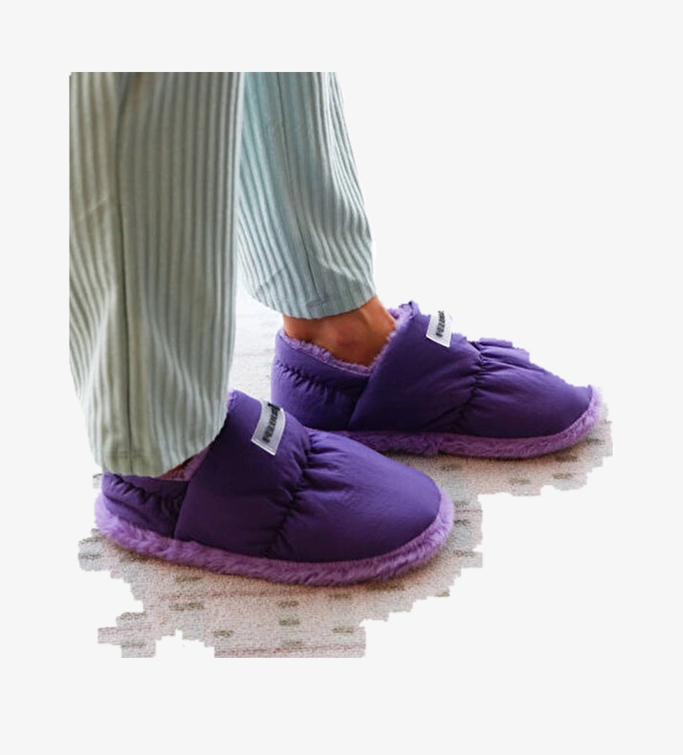 Peluche Peluche Ayakkabı Terlik Purple Parachute Women Slipper model görseli