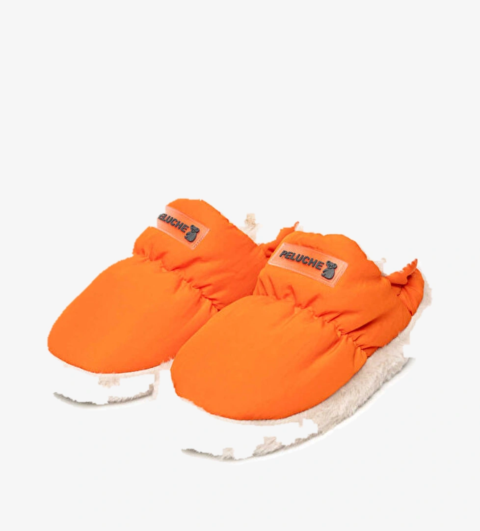Peluche Ayakkabı Terlik Orange Parachute Women Slipper