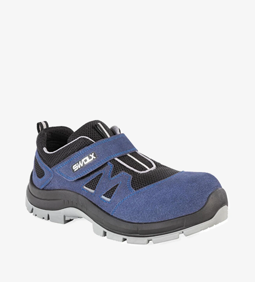 Swolx Swolx Ayakkabı İş Güvenlik Suet Deri-S1 model görseli