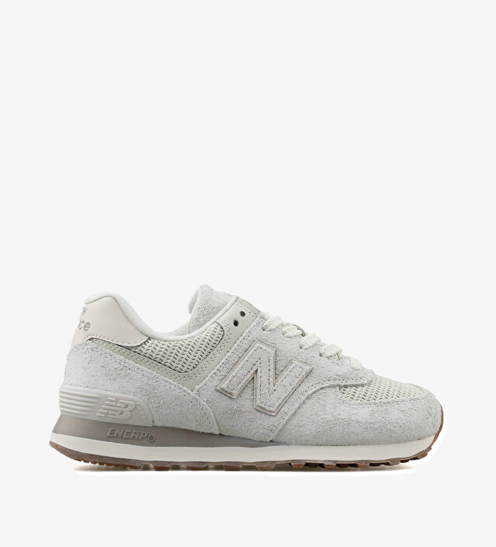 New Balance Ayakkabı Günlük 574 Krem Modeli Koleksiyonu - Görsel 1