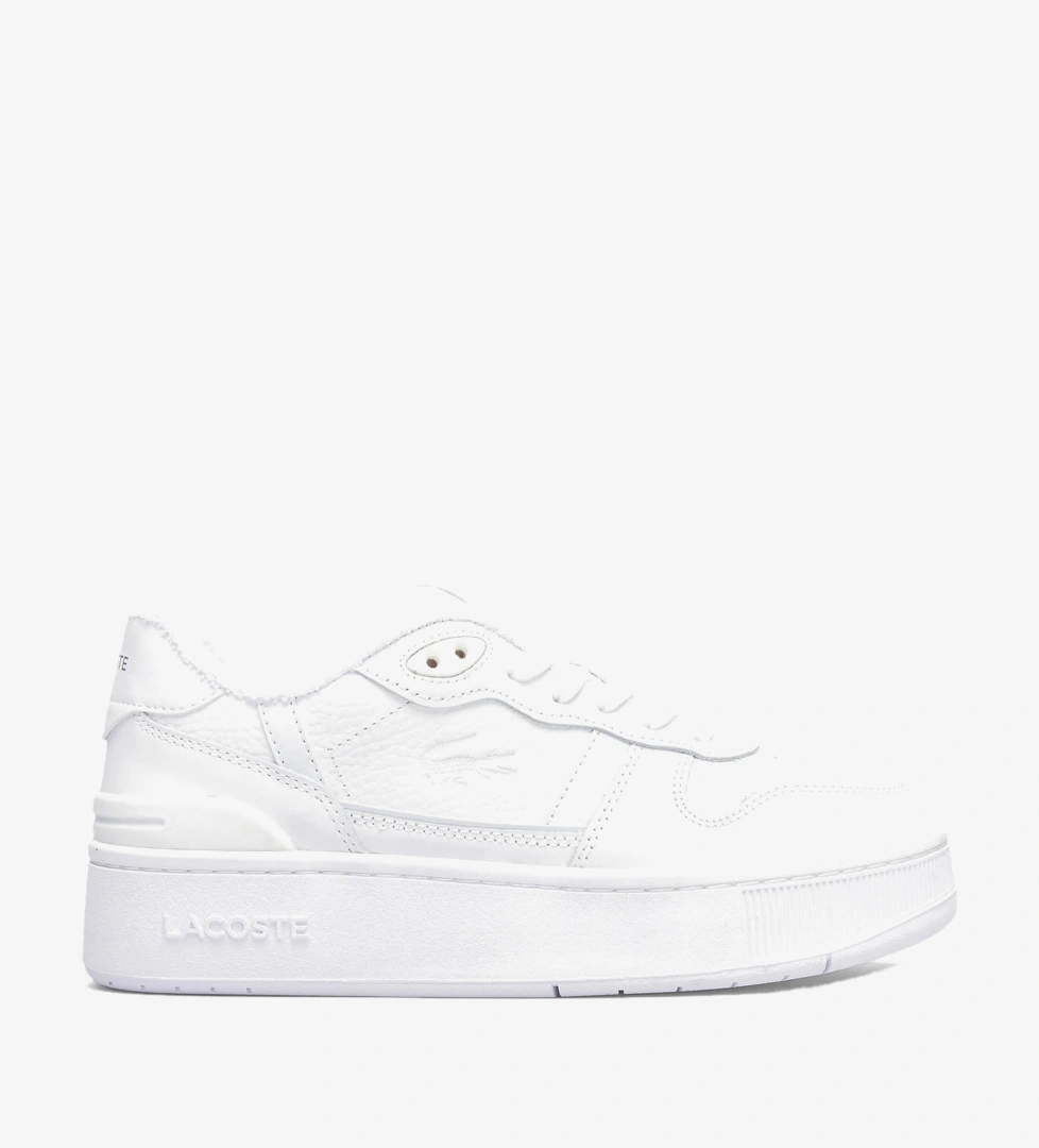 T-Clip Platform Kadın Beyaz Sneaker