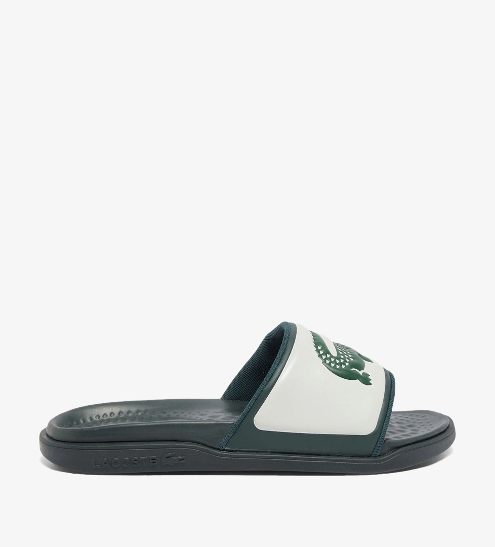 Lacoste Yeşil Lacoste Serve Slide Dual Erkek Terlik