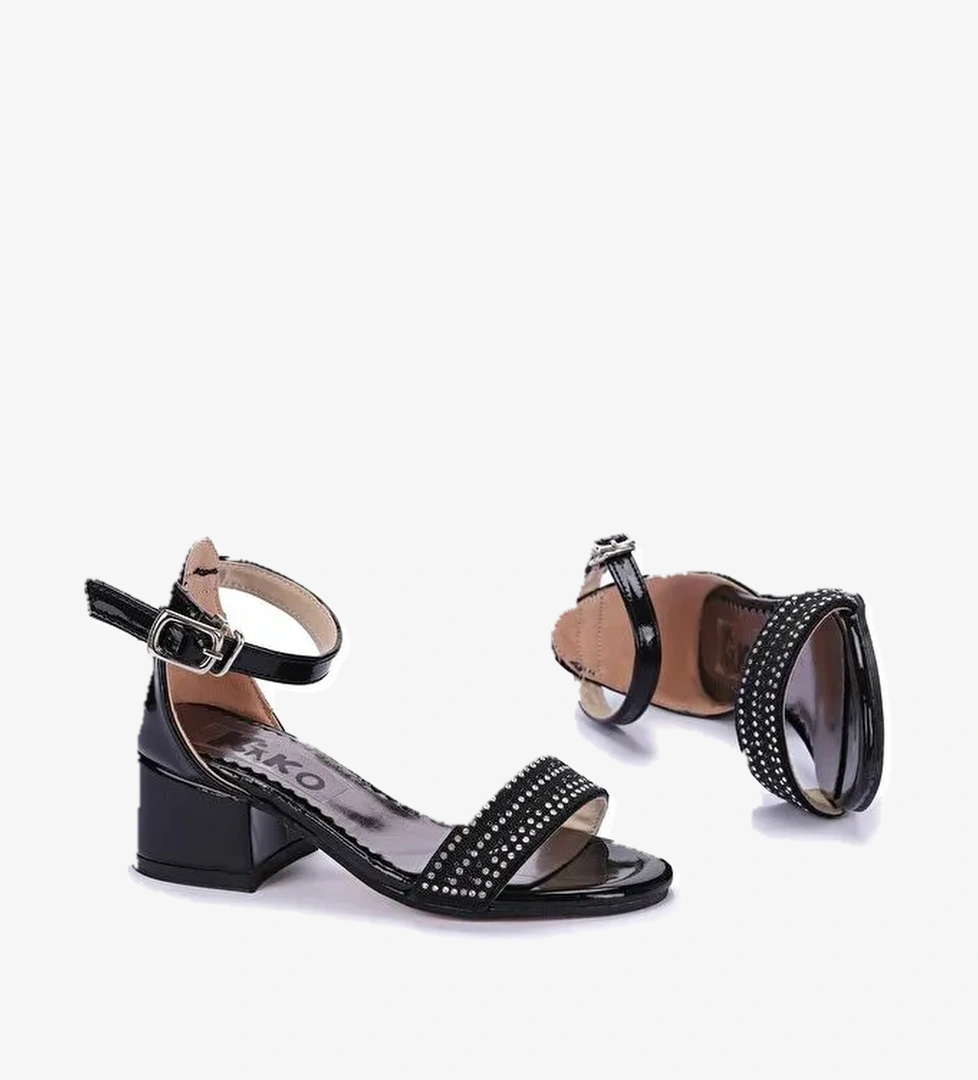 Kiko Kids Ellinor Günlük Kız Çocuk 4 Cm Topuklu Abiye Ayakkabı model görseli