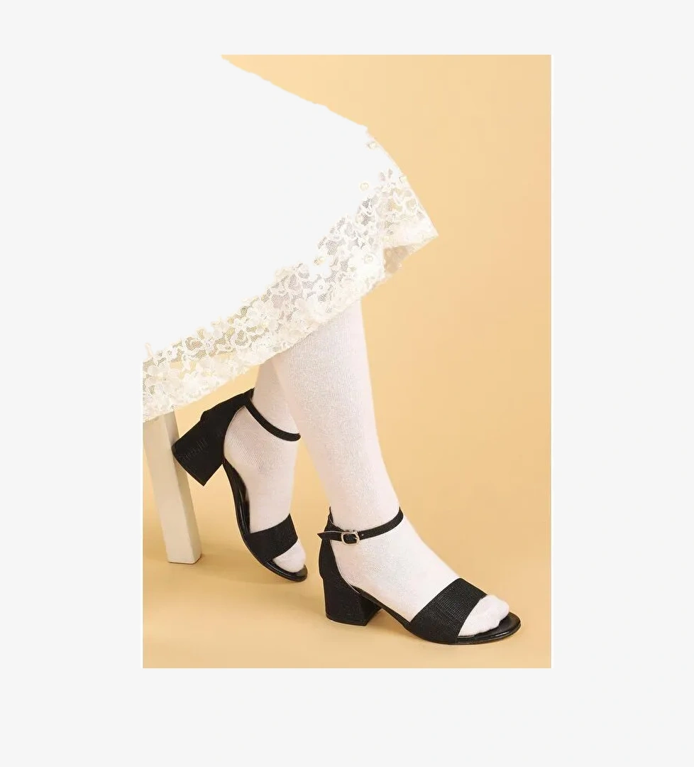 Alexa Günlük Kız Çocuk 3 Cm Topuklu Sandalet Abiye Ayakkabı