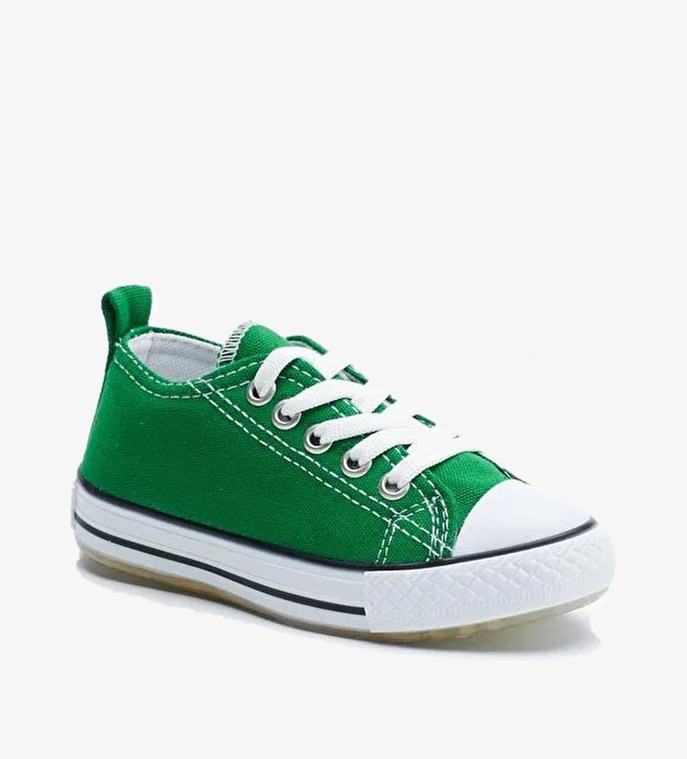 Çocuk Unisex Yeşil Işıklı Spor Ayakkabı Tb998 - Görsel 1