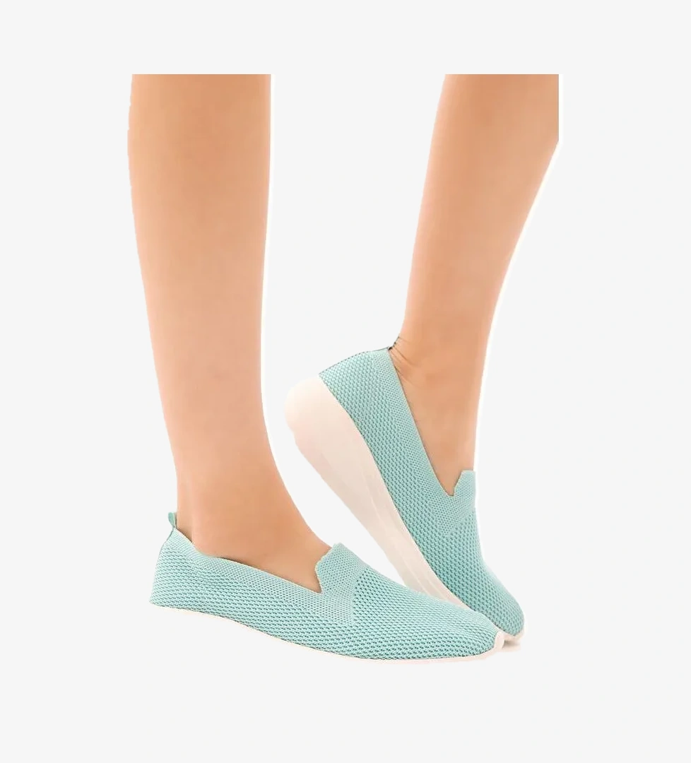 Tonny Black Kadın Turkuaz Rahat Kalıp Bağcıklı Sneaker model görseli