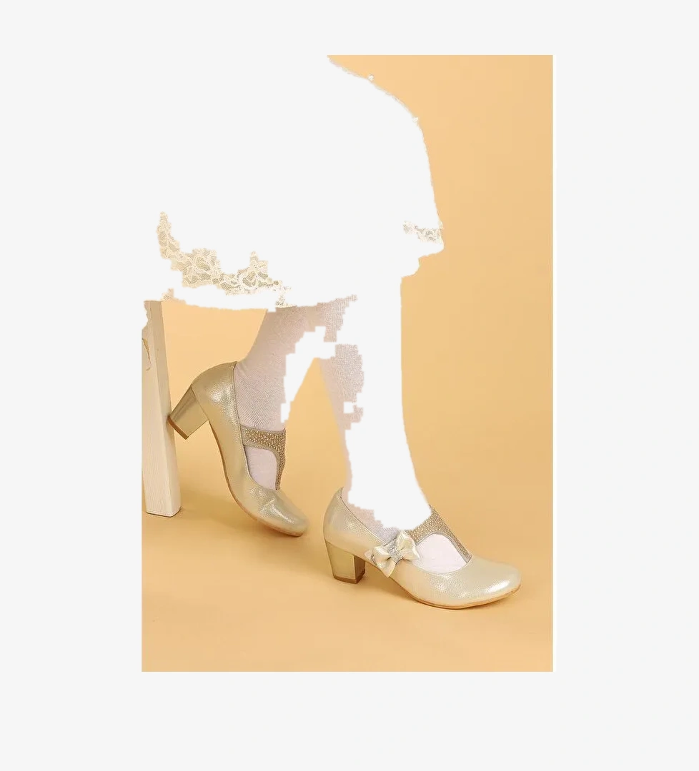 Cherish Günlük Kız Çocuk 4 Cm Topuklu Abiye Ayakkabı