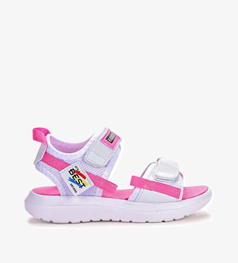 Cırtlı Yürüyüş Kız/Erkek Çocuk Sandalet 200 - Görsel 1