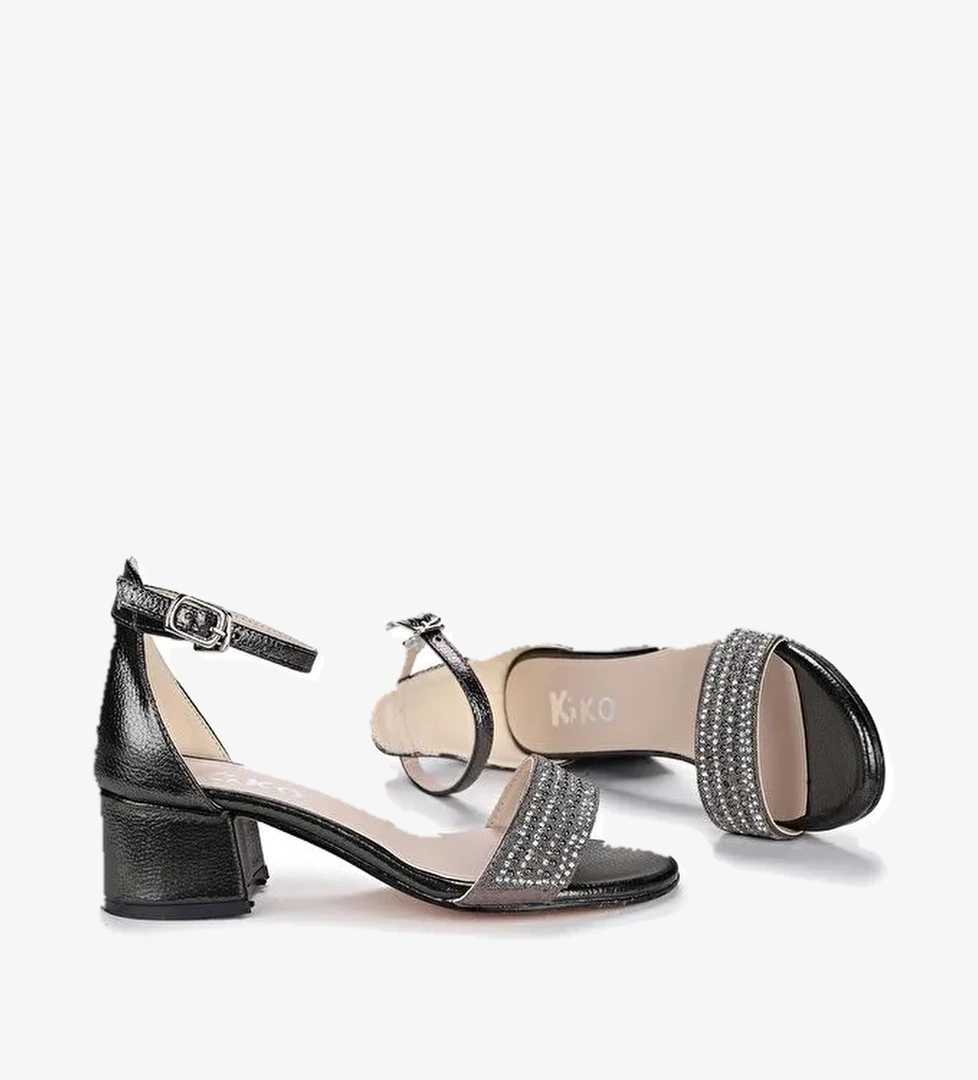 Elinor Vakko Günlük Kız Çocuk 3 Cm Topuklu Sandalet Abiye Ayakkabı