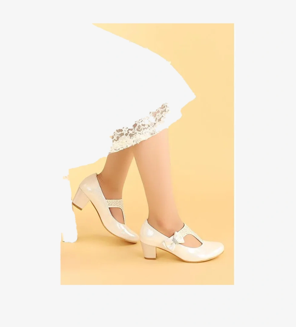 Cherish Günlük Kız Çocuk 4 Cm Topuklu Abiye Ayakkabı