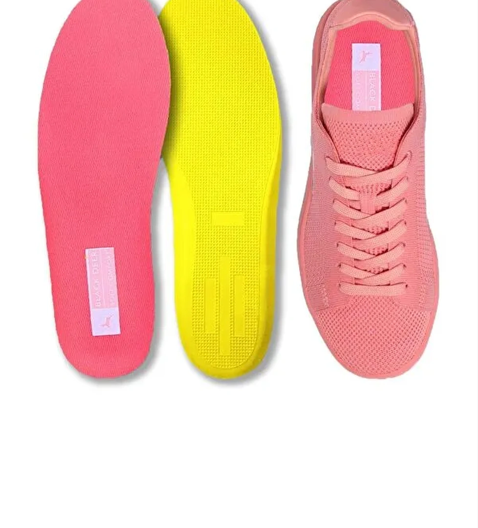 X15 Yumuşak Ortopedik Tabanlık Erkek Kadın Pembe - Görsel 1