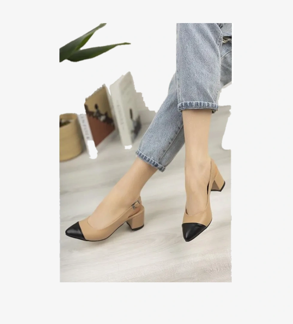 Lady Kadın Günlük Topuklu Ayakkabı - Görsel 1