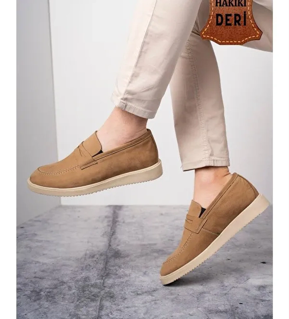 Jones Erkek Günlük Klasik Hakiki Deri Casual Rahat Ortopedik Ayakkabı