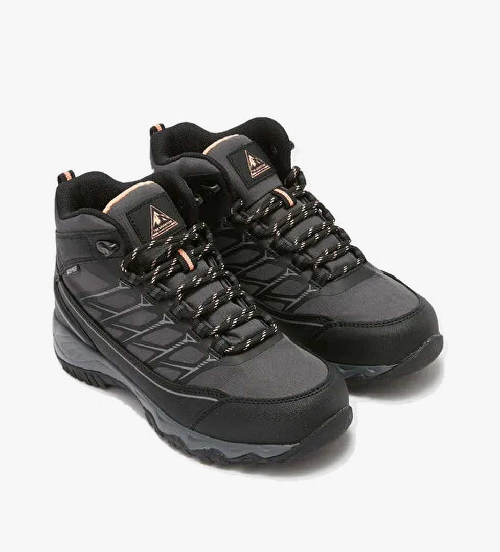 Bağcıklı Su Geçirmez Kadın Trekking Bot - Görsel 1