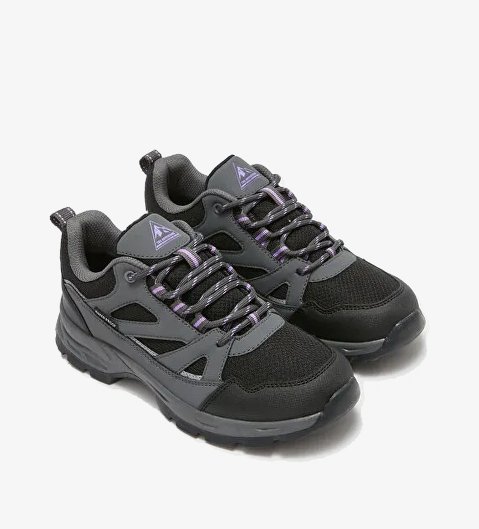 Bağcıklı Su Geçirmez Kadın Trekking Ayakkabı - Görsel 1