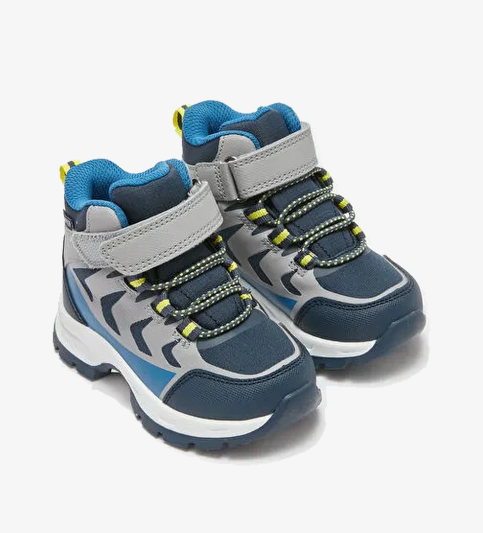 Deri Görünümlü Su Geçirmez Erkek Bebek Bot - Görsel 1