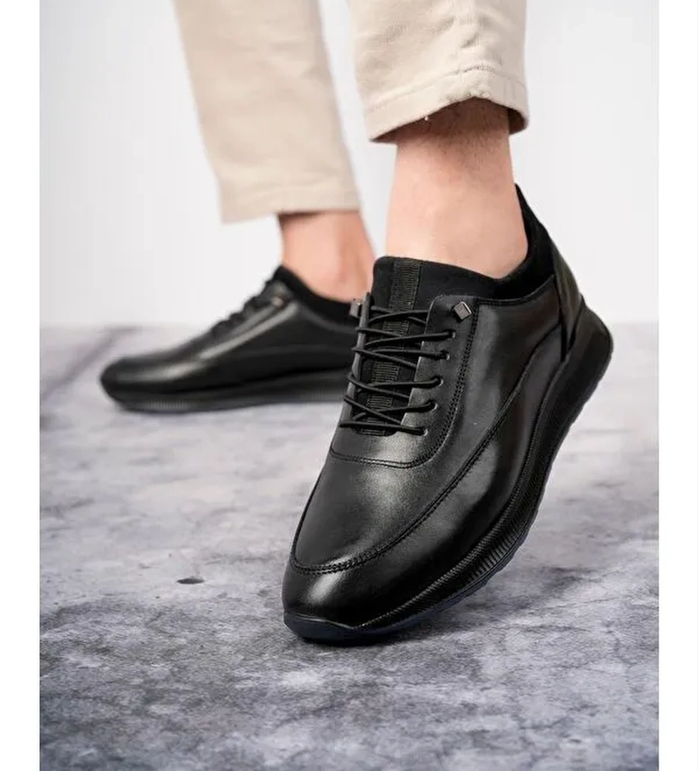 Fire Erkek Günlük Klasik Hakiki Deri Casual Rahat Ortopedik Ayakkabı