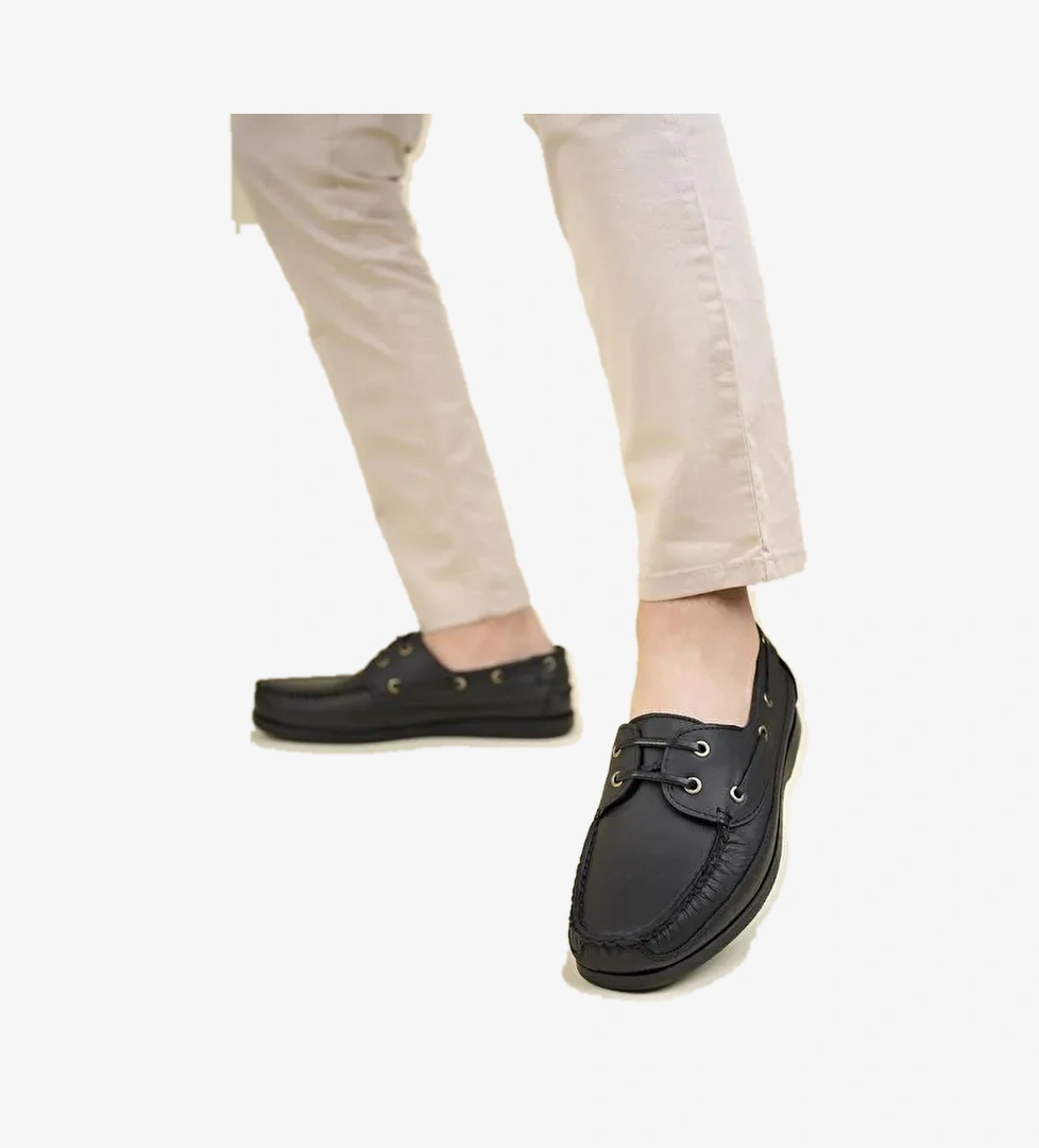 Dexter Hakiki Deri Erkek Günlük Klasik Casual Ayakkabı - Görsel 1