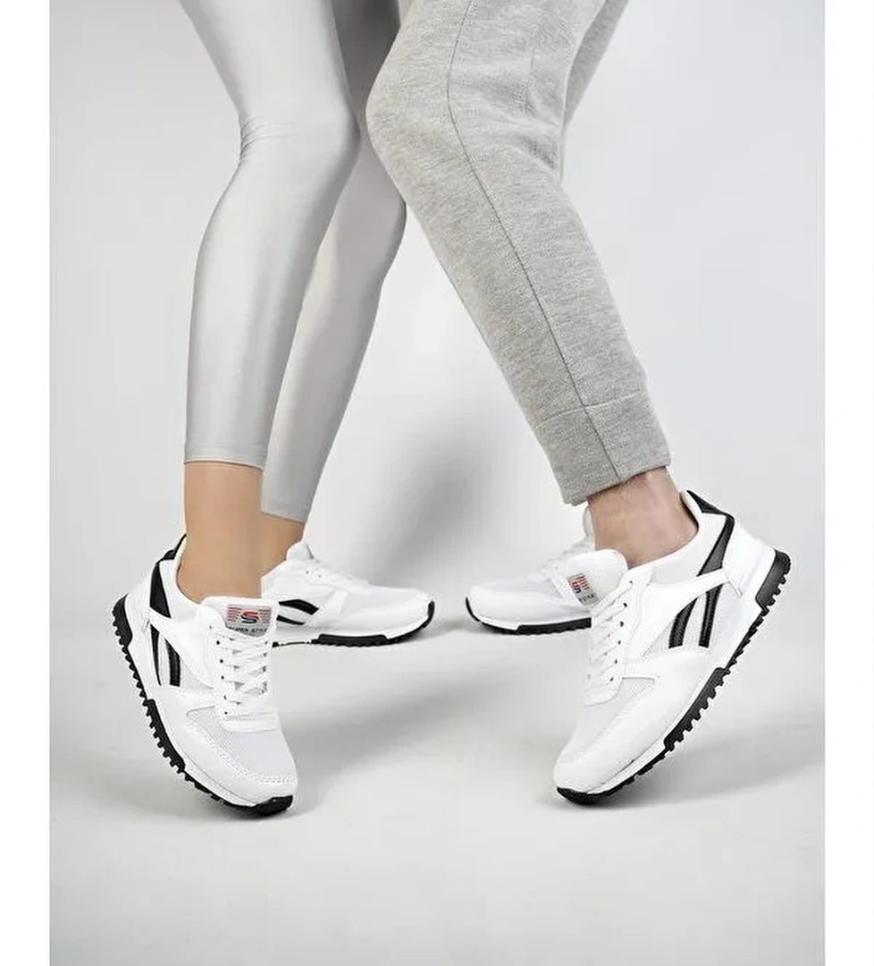 Elvi Unisex Ortopedik Günlük Yürüyüş Koşu Sneaker Spor Ayakkabı