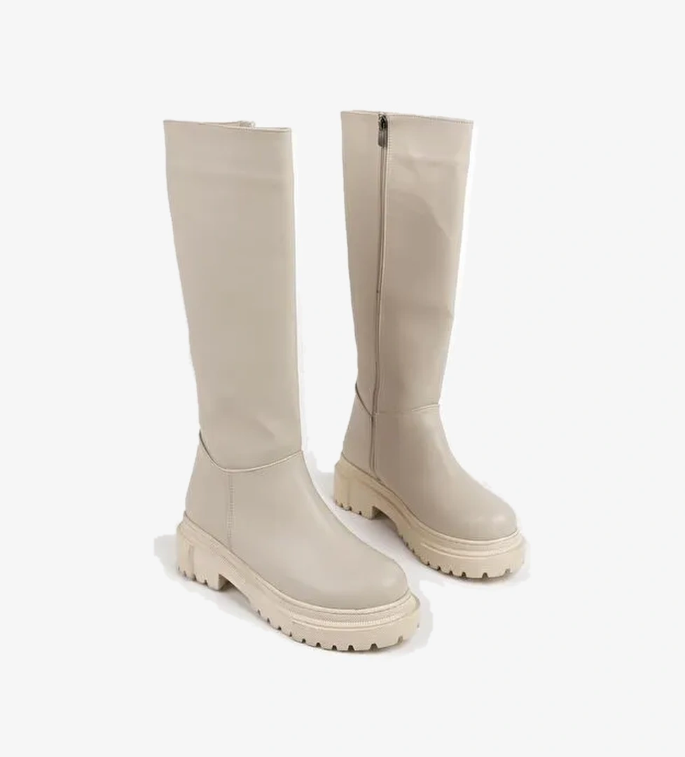 Bery Kadın Kalın Taban Çizme - Görsel 1