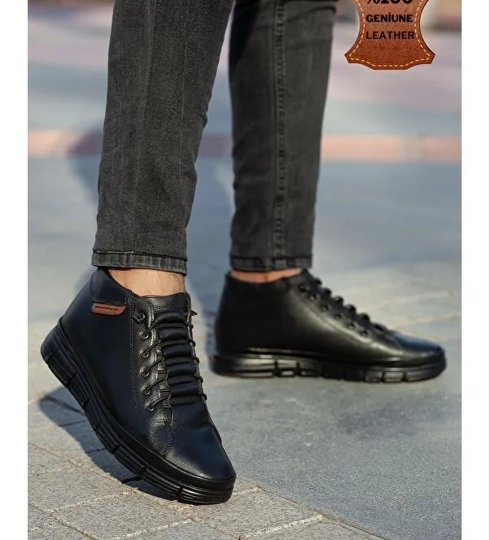 Costa Erkek Deri Bot - Görsel 1